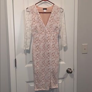 Venus lace bridal shower dress